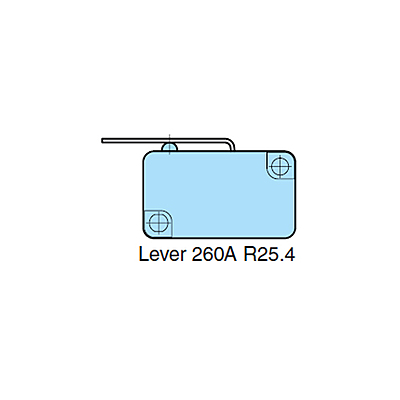 83269043 - Medium length Lever R25.4mm 83269043 - Medium length Lever R25.4mm