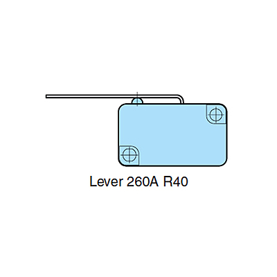 83269044 - Long length Lever R40mm 83269044 - Long length Lever R40mm