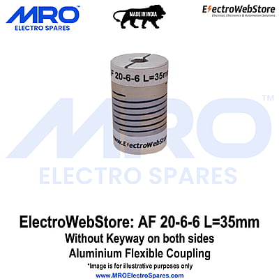 AF-20-6-6 L: 35mm W/o Keyway on both sides AF-20-6-6 L: 35mm W/o Keyway on both sides