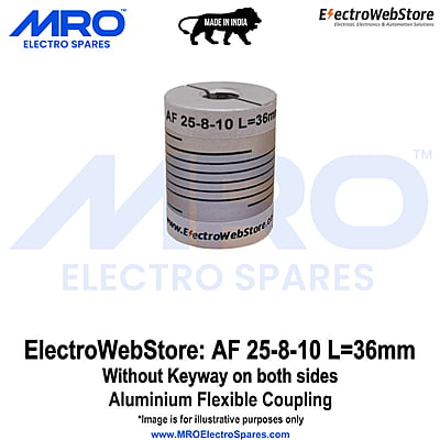 AF-25-8-10 L: 36mm W/o Keyway on both sides AF-25-8-10 L: 36mm W/o Keyway on both sides