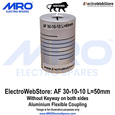 AF-30-10-10 L: 50mm W/o Keyway on both sides AF-30-10-10 L: 50mm W/o Keyway on both sides