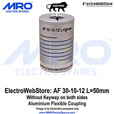 AF-30-10-12 L: 50mm W/o Keyway on both sides AF-30-10-12 L: 50mm W/o Keyway on both sides