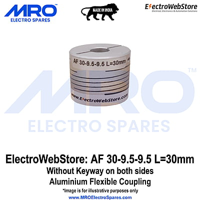 AF-30-9.5-9.5 L: 30mm W/o Keyway on both sides AF-30-9.5-9.5 L: 30mm W/o Keyway on both sides